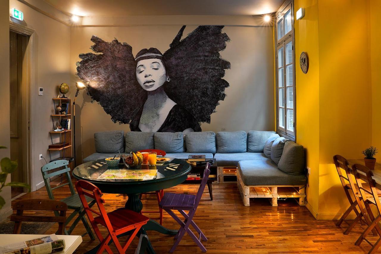 Nubian Hostel Athen Exterior foto
