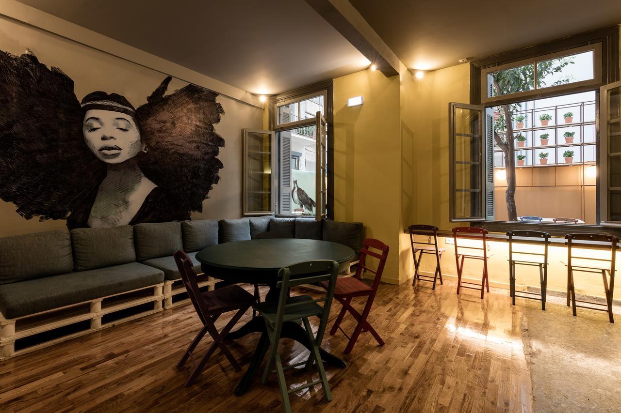Nubian Hostel Athen Exterior foto